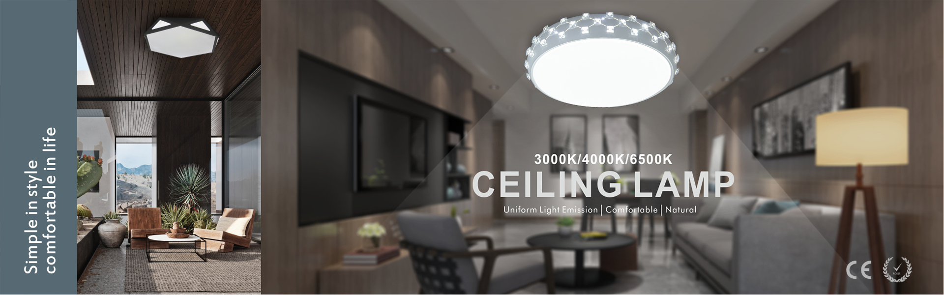светодиодный потолочный светильник, светильник для дома, умный потолочный светильник,GUANGDONG LESSO LIGHTING CO .，LTD